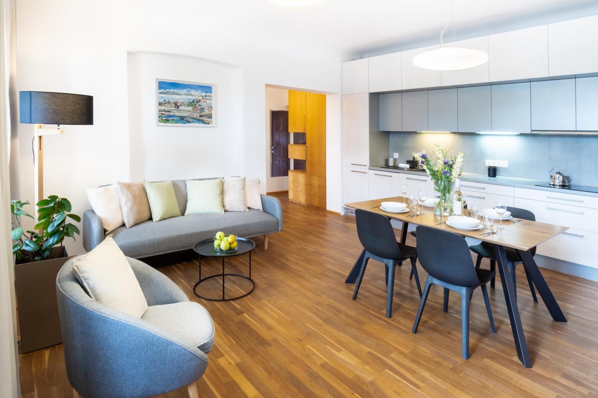 River View Apartment Praga Exterior foto