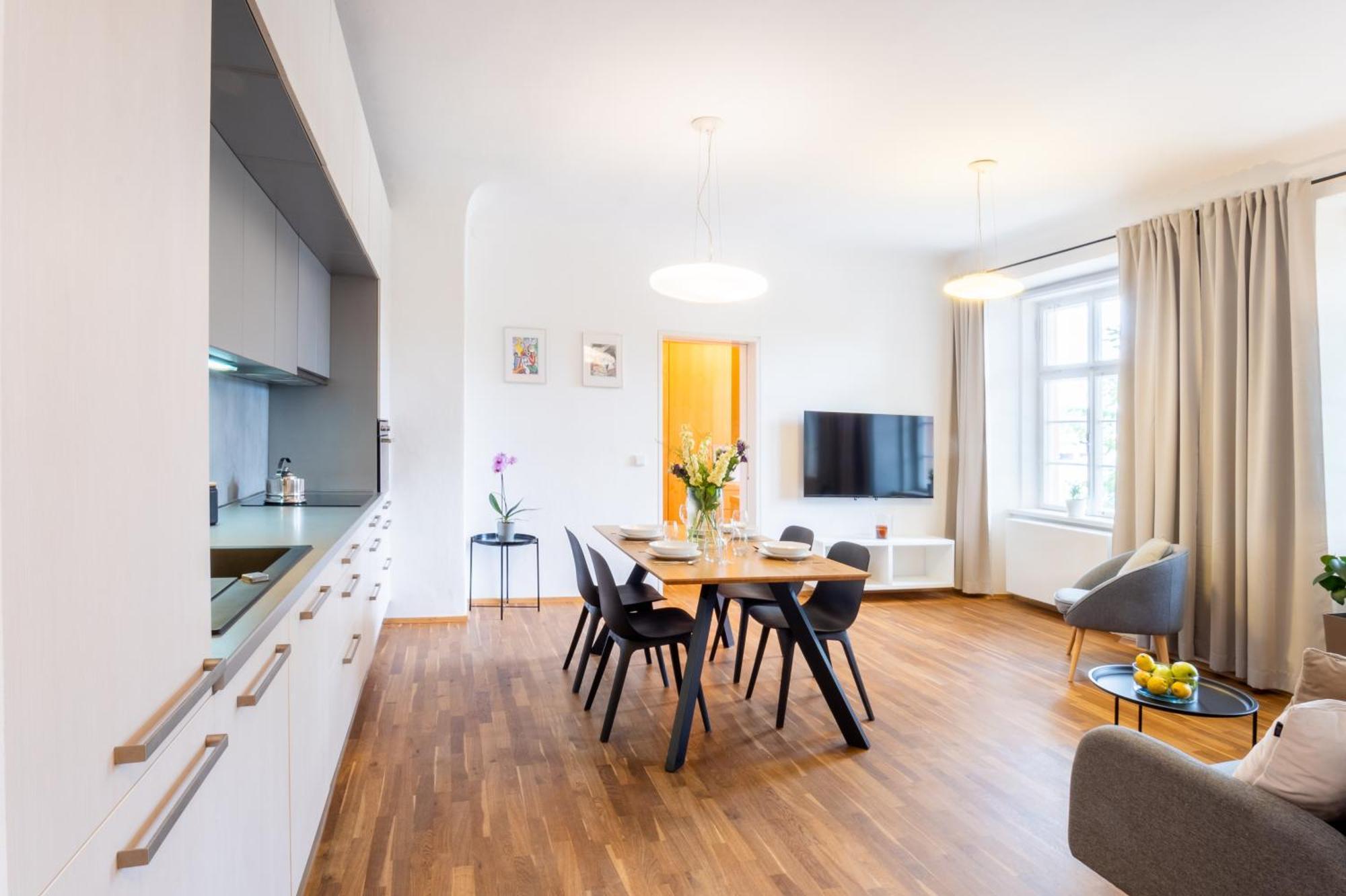 River View Apartment Praga Exterior foto